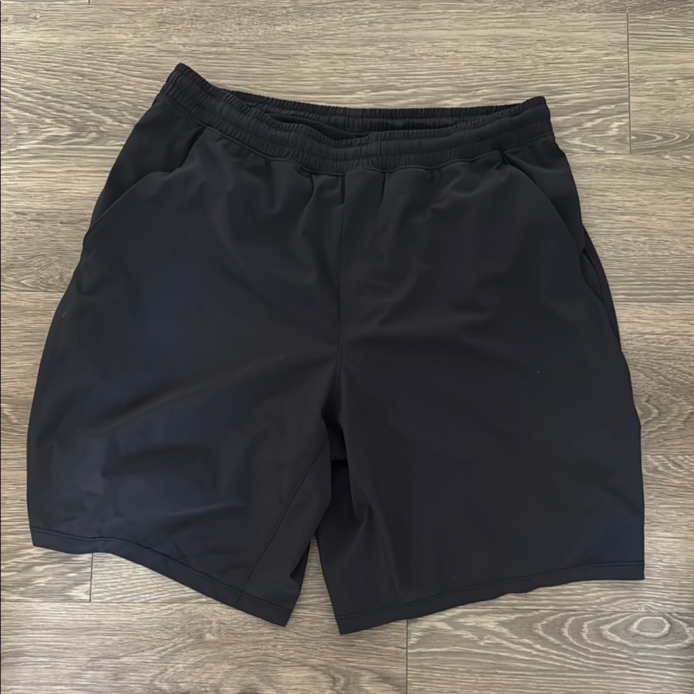 Lululemon Athletica Black Athletic Shorts Lightweight Elastic Waist